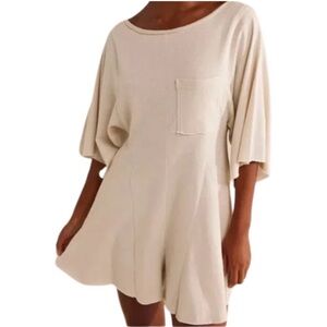 Free People Mona Romper - Barnacle Island - Size XS